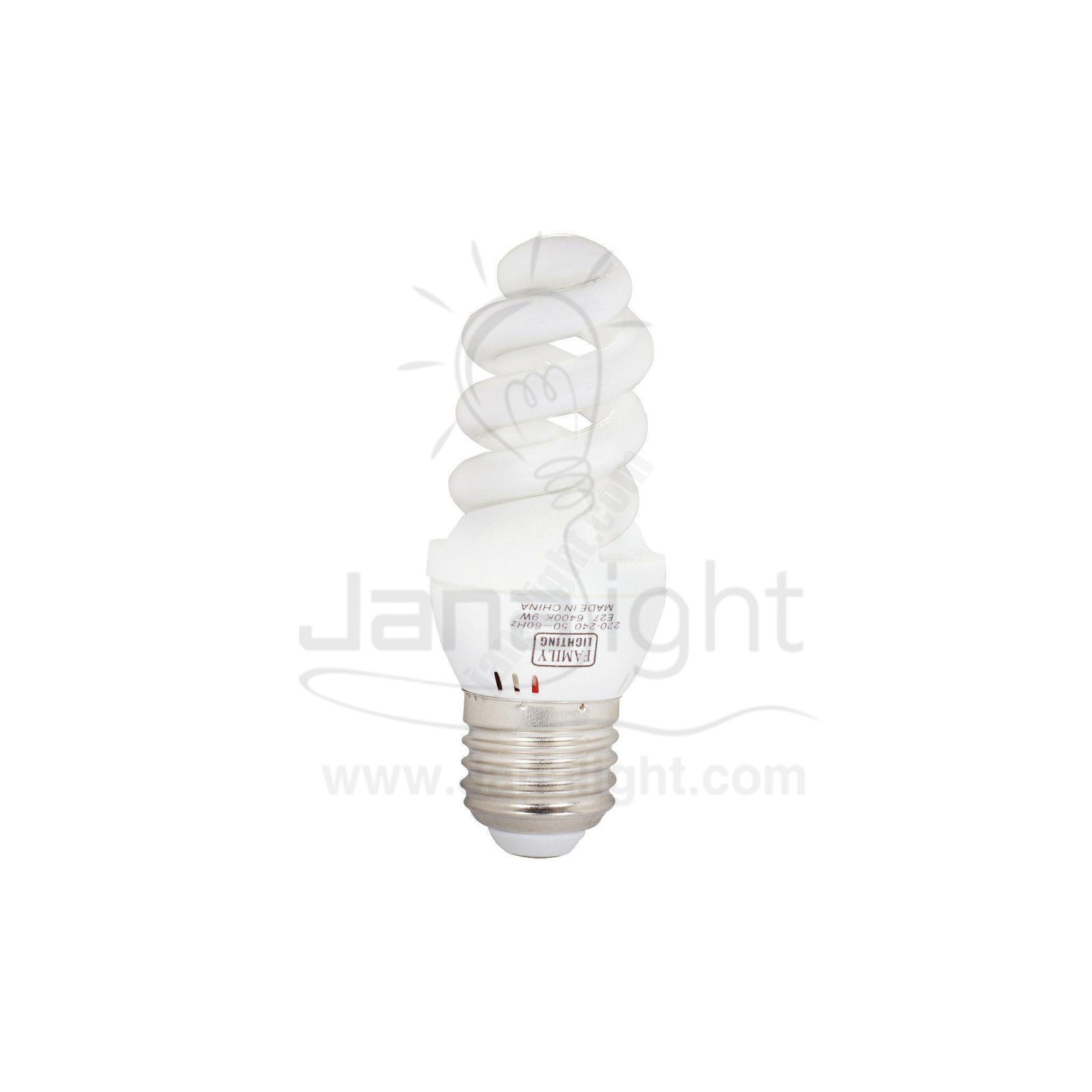 لمبة موفرة 9 وات فاميلي مضغوطة Energy Saving Spira 9 watt